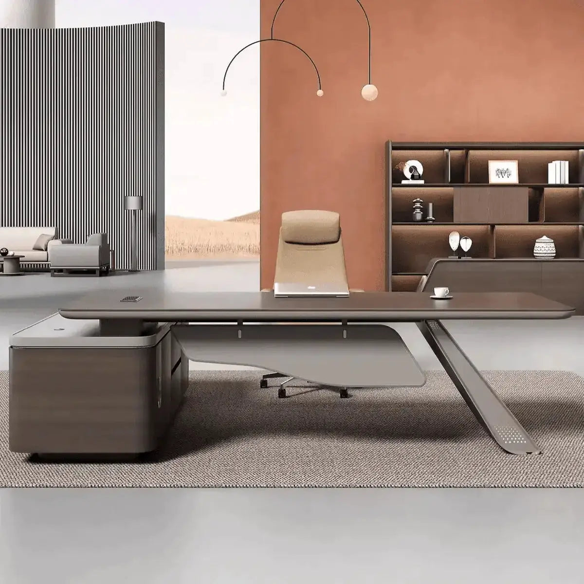 Tanzer · Modern L-Shaped Desk by Arc Grove