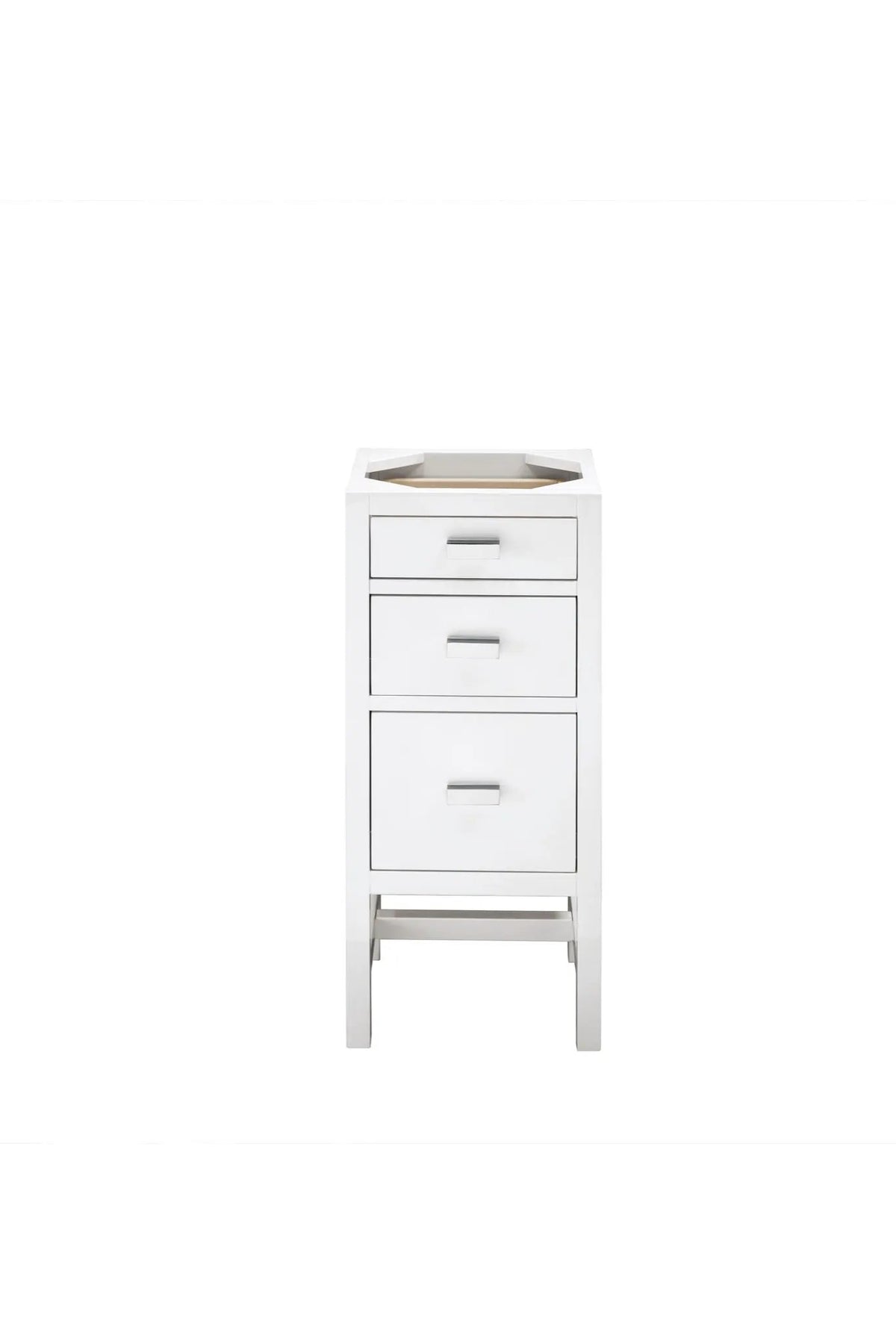 James Martin Addison 15" Base Cabinet, Glossy White by James Martin