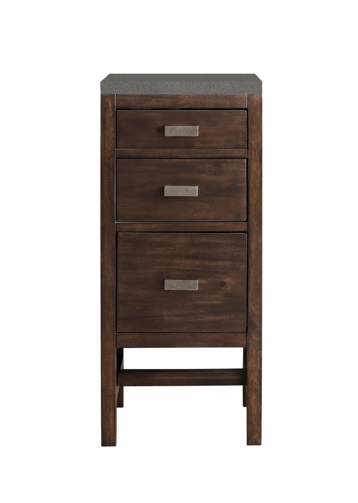 James Martin Addison 15" Base Cabinet, Mid-Century Acacia by James Martin