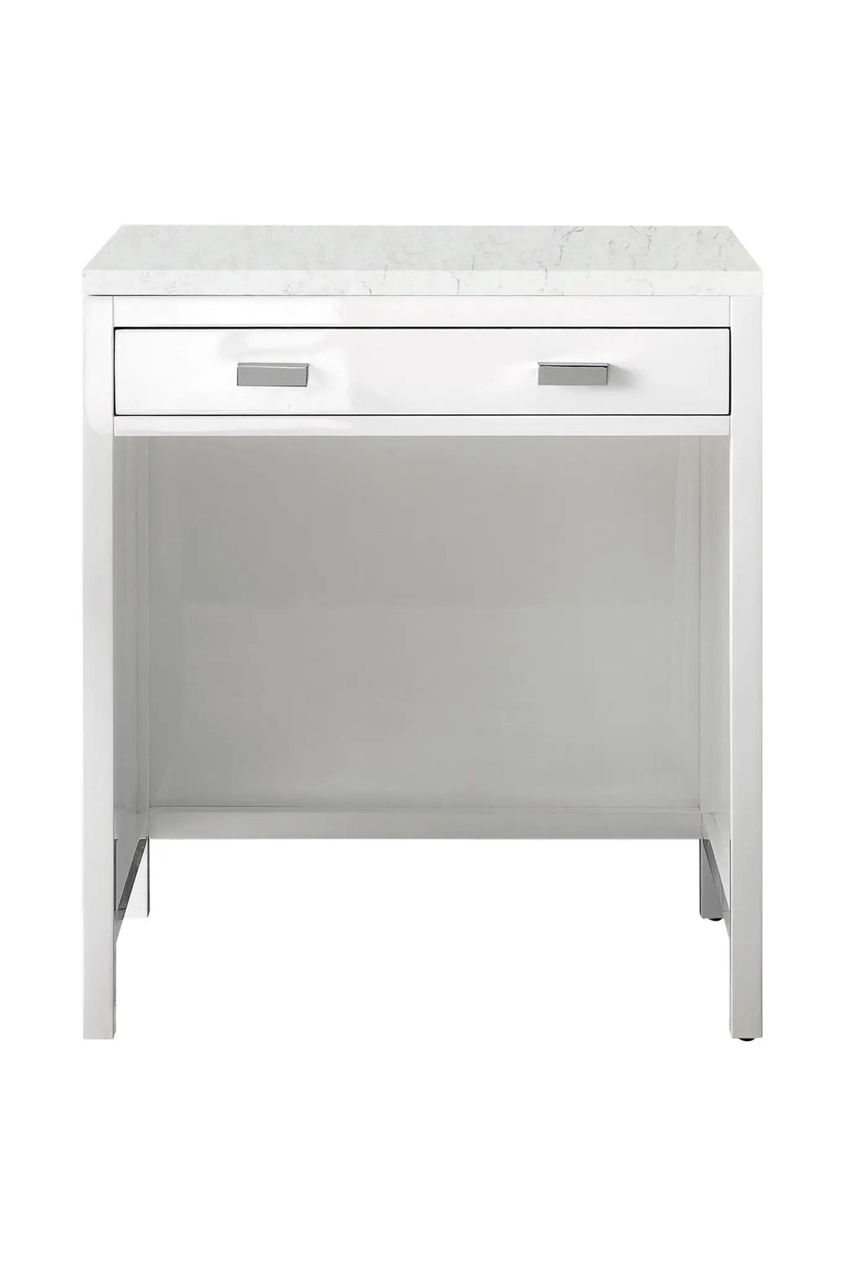 James Martin Addison 30" Countertop Unit, Glossy White by James Martin