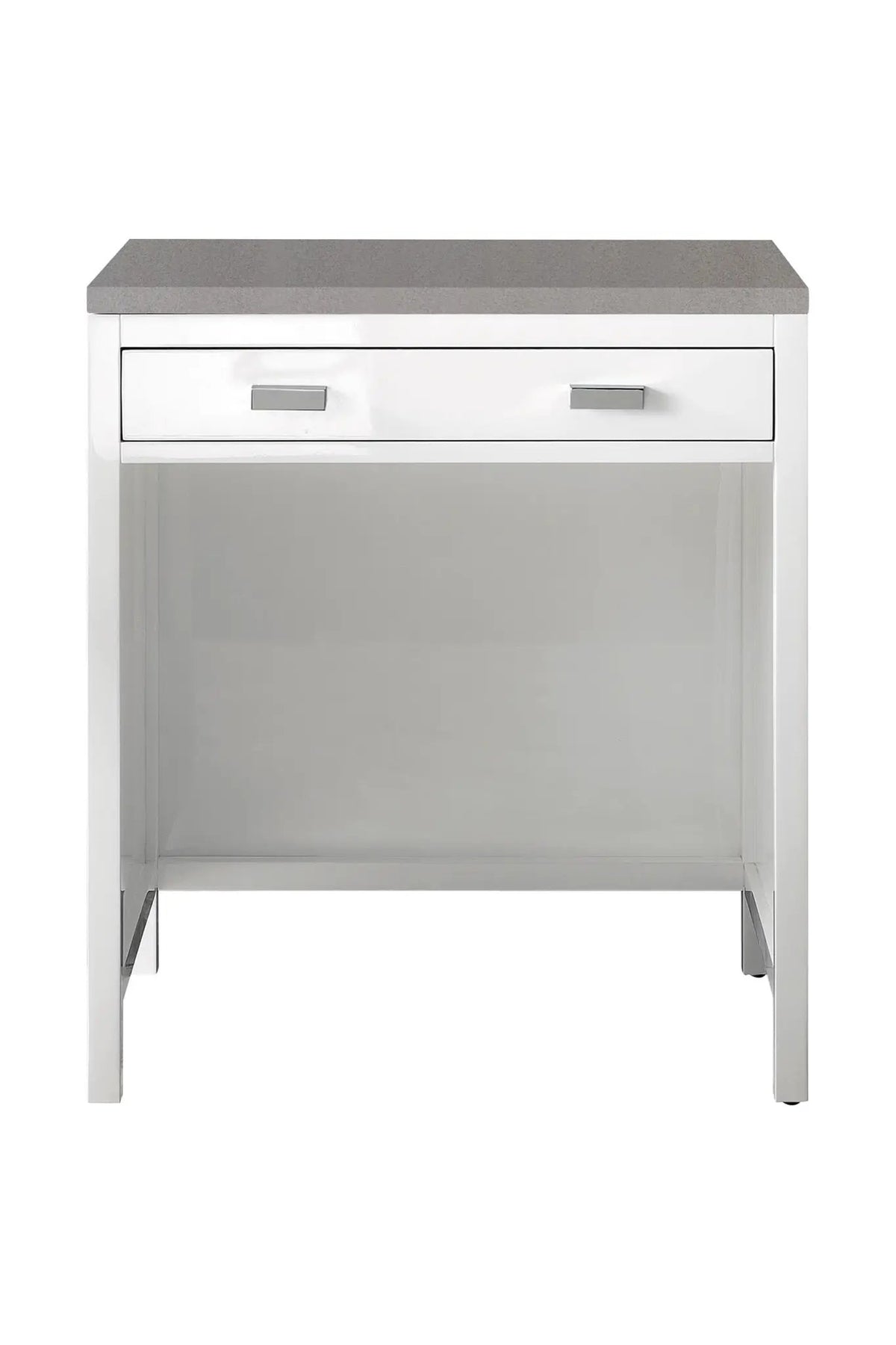James Martin Addison 30" Countertop Unit, Glossy White by James Martin