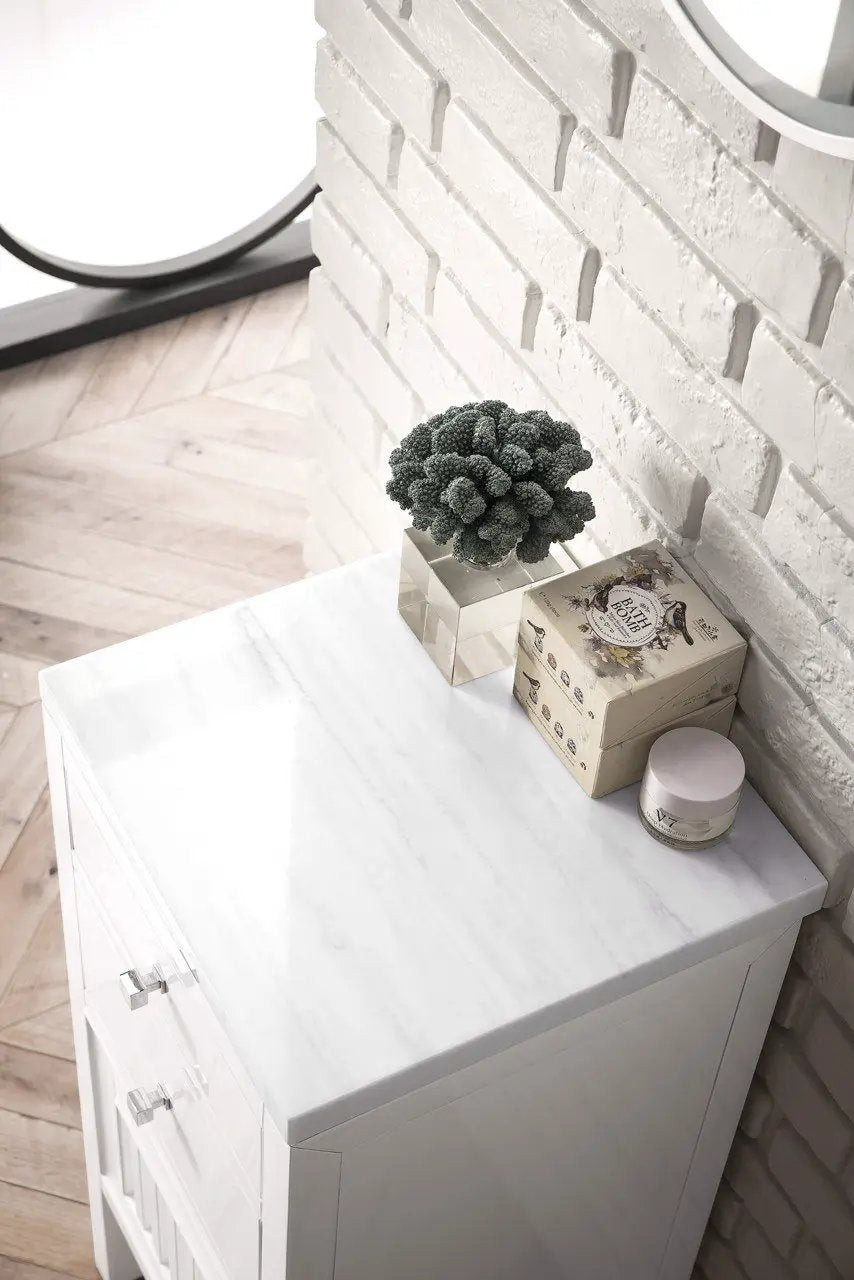 James Martin Athens 15" Base Cabinet, Glossy White, photo 22 of 29