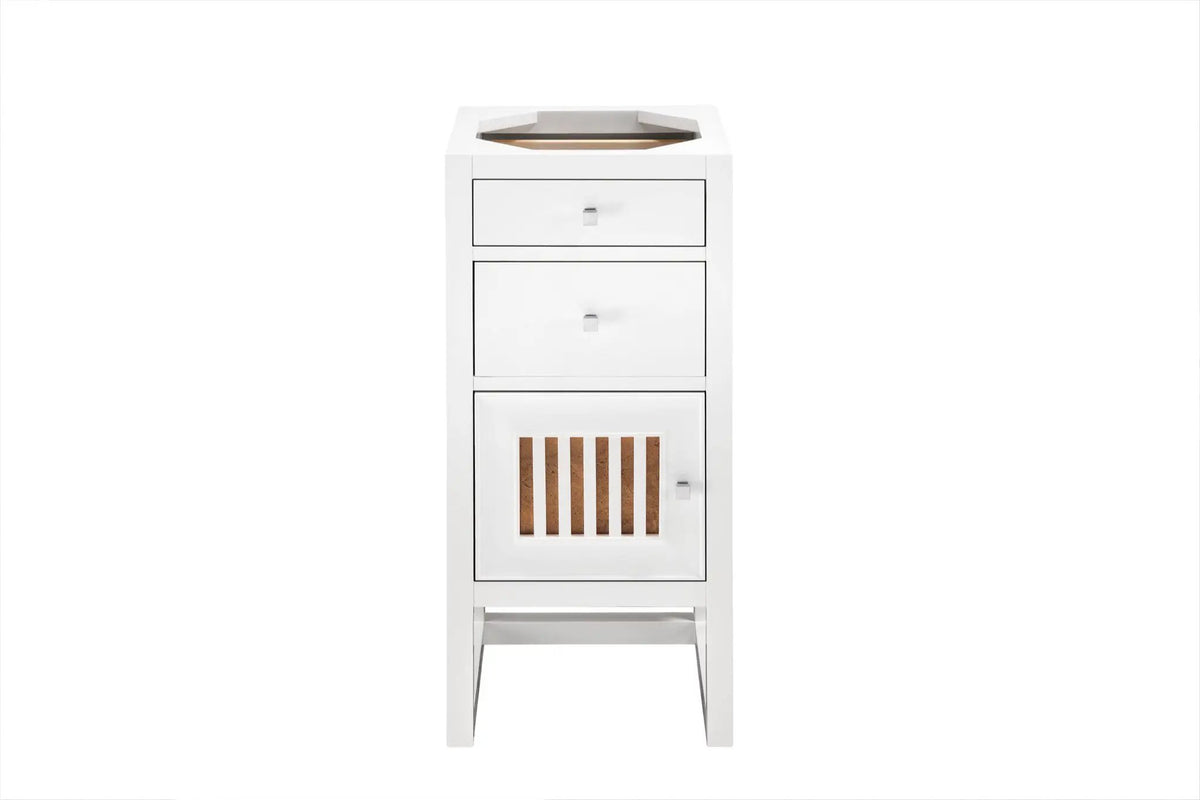 James Martin Athens 15" Base Cabinet, Glossy White, photo 26 of 29