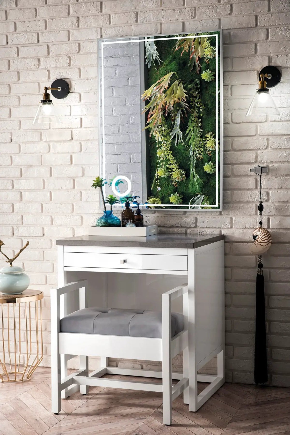 James Martin Athens 30" Countertop Unit, Glossy White, photo 17 of 17