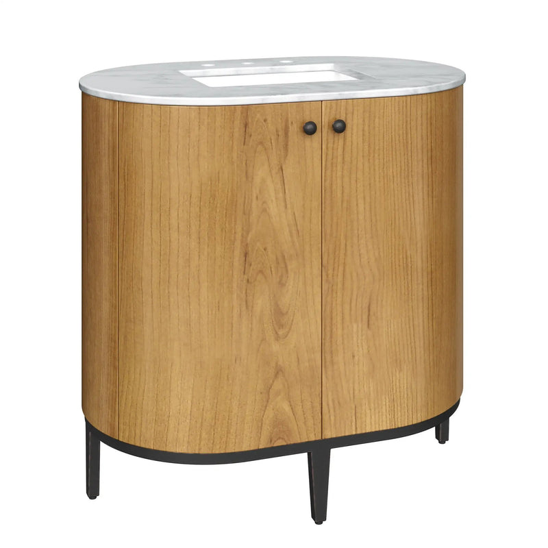 James Martin Bellamy 36" Single Bathroom Vanity, Rustic Oak, photo 12 of 12