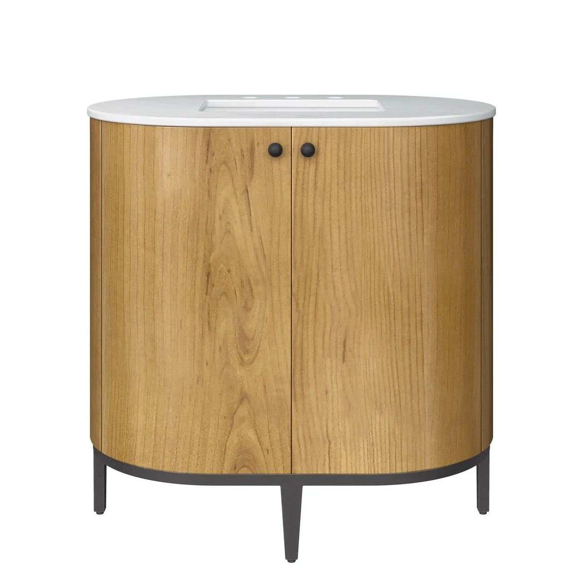 James Martin Bellamy 36" Single Bathroom Vanity, Rustic Oak, photo 7 of 12