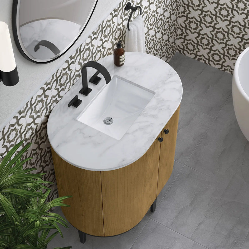 James Martin Bellamy 36" Single Bathroom Vanity, Rustic Oak, photo 10 of 12