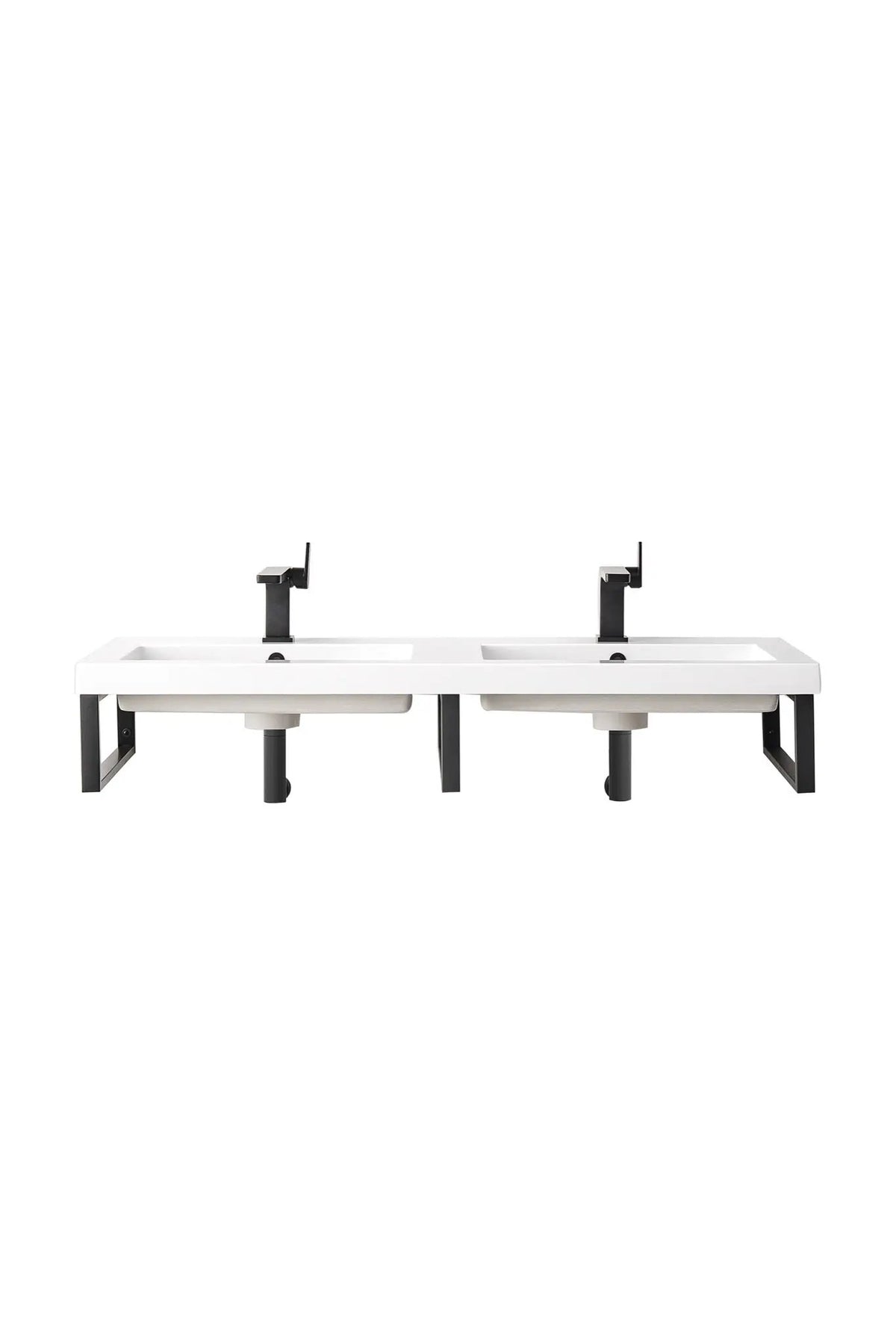 James Martin Boston 18" Floating Wall Bracket, Matte Black by James Martin