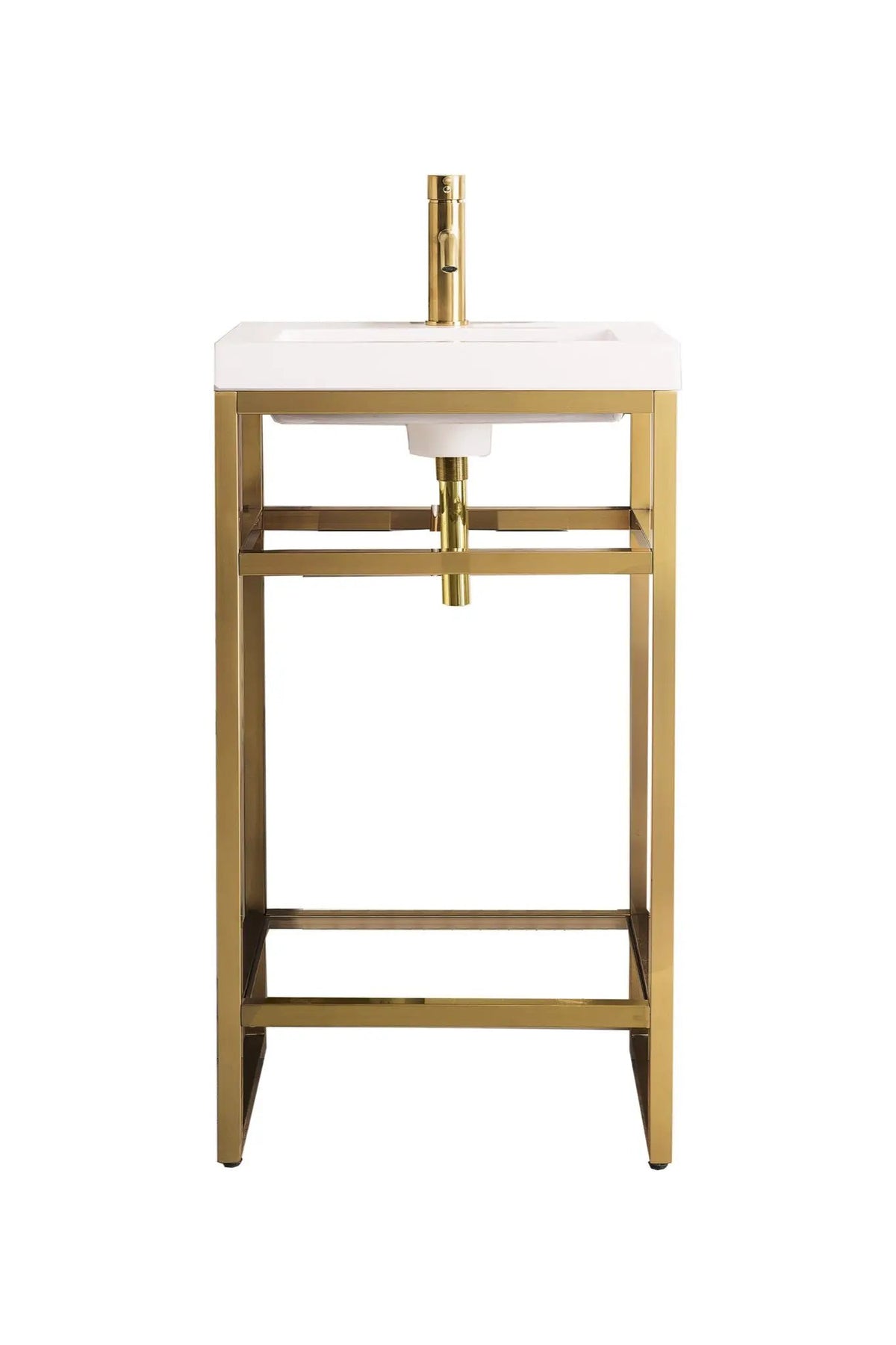 James Martin Boston 20" Single Console Vanity, Radiant Gold by James Martin