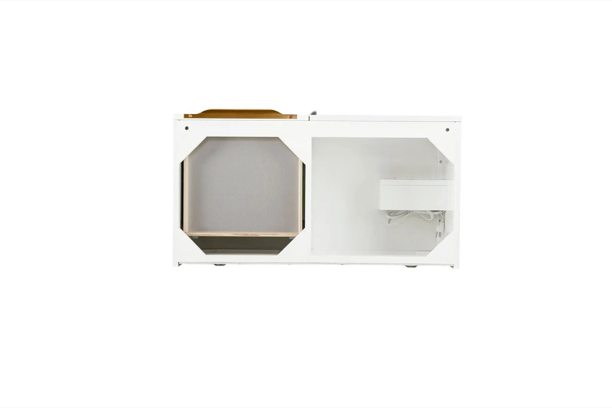 James Martin Columbia 36" Single Vanity Cabinet, Glossy White, photo 5 of 6