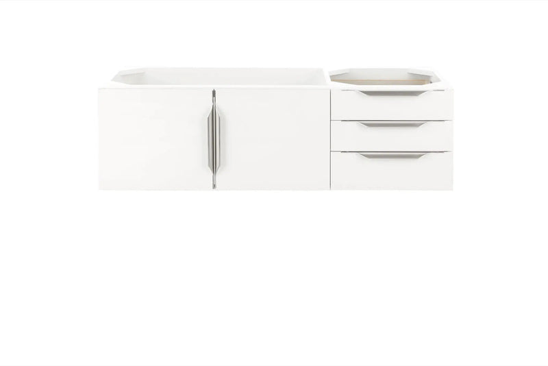 James Martin Columbia 48" Single Bathroom Vanity, Glossy White, photo 5 of 6