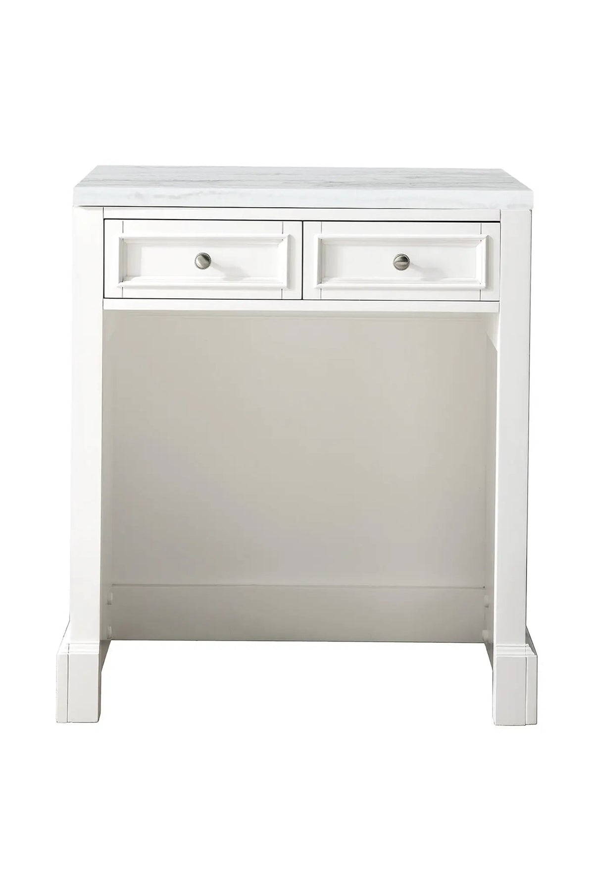 James Martin De Soto 30" Countertop Unit, Bright White by James Martin