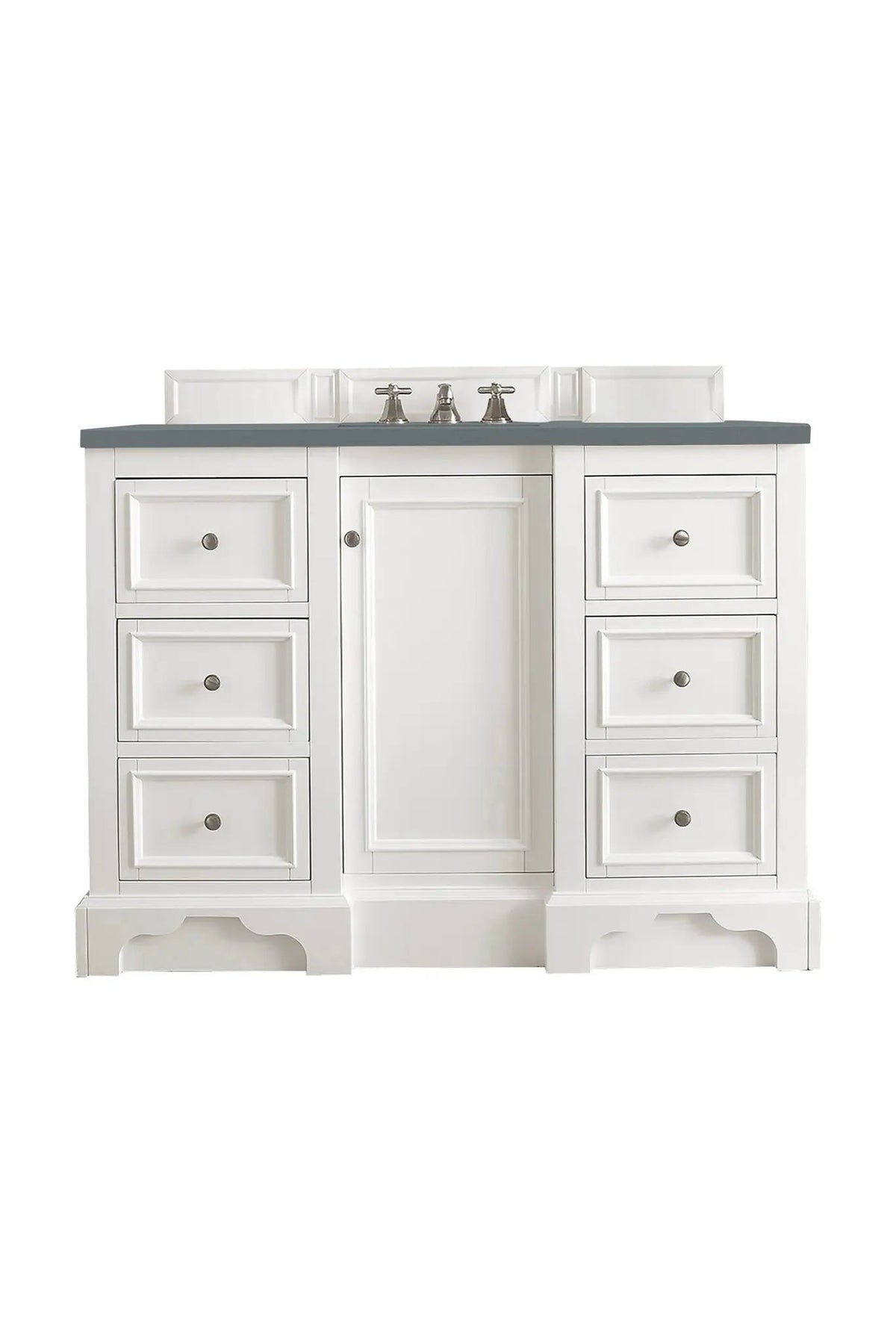 James Martin De Soto 48" Single Bathroom Vanity, Bright White by James Martin