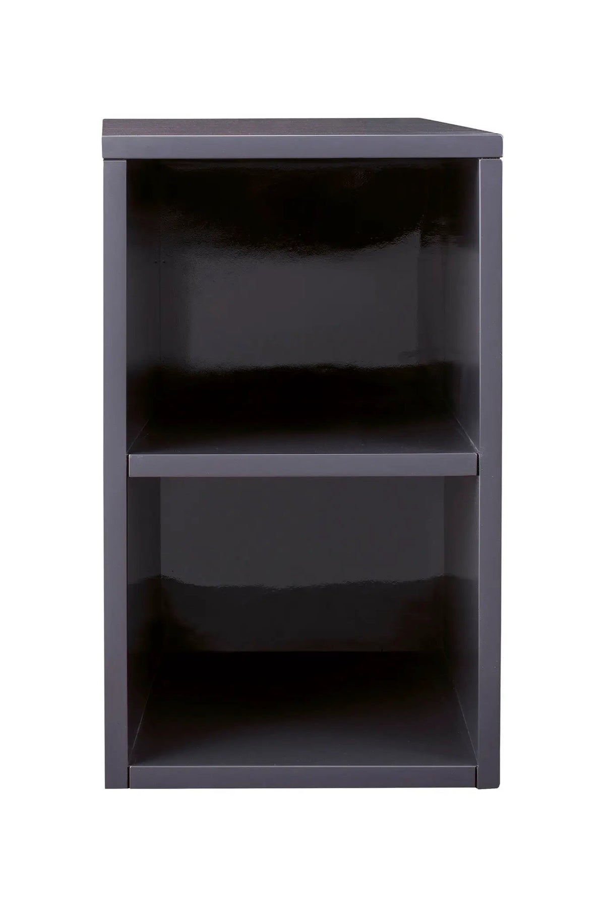James Martin Milan 12" Storage Cabinet, Modern Grey Glossy, photo 3 of 5