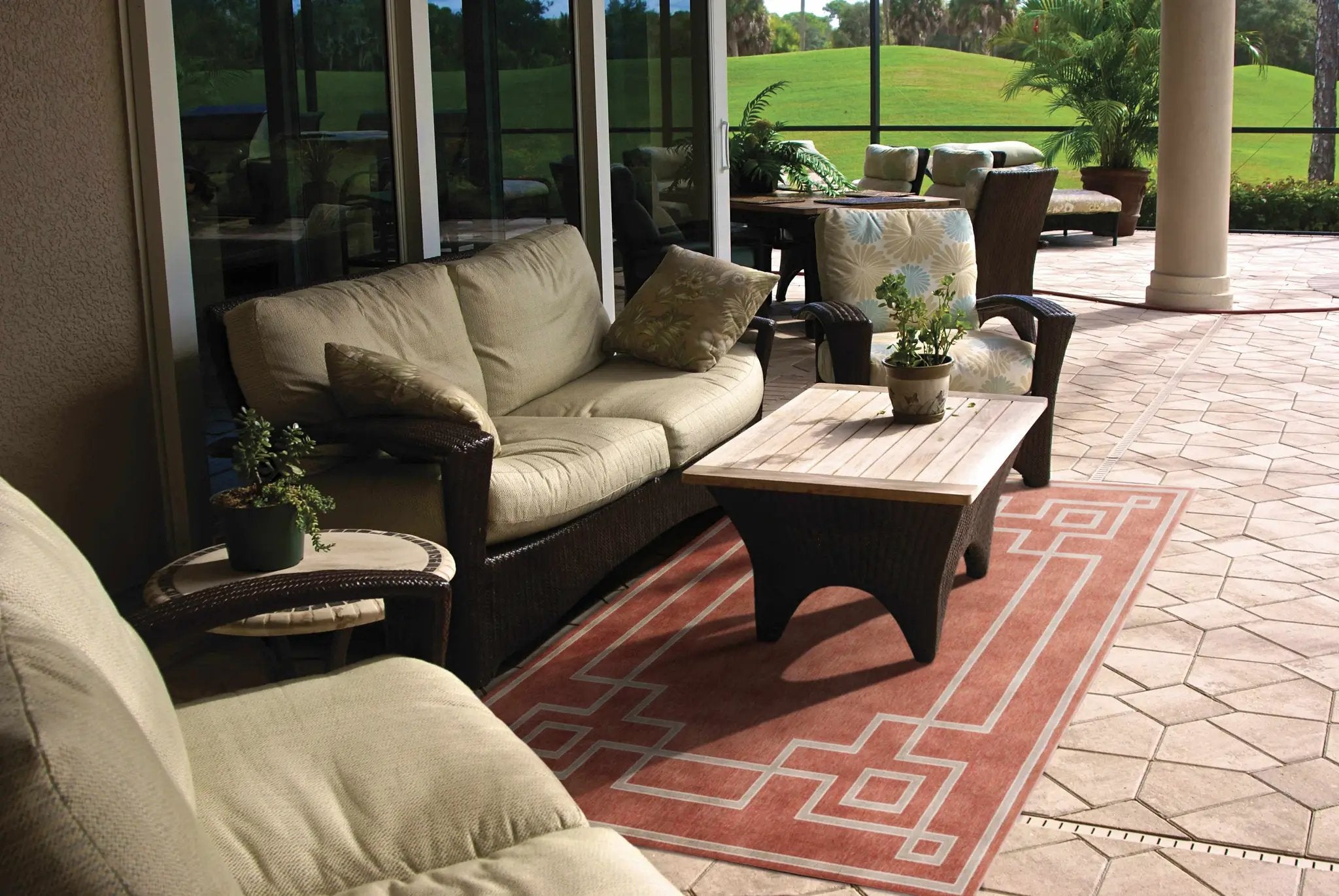 Jarrell Outdoor Area Rug - Clearance by Boutique Rugs