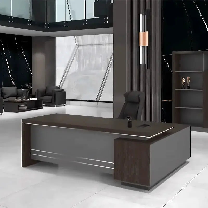 Leeds · Modern Executive L-Shaped Desk by Arc Grove