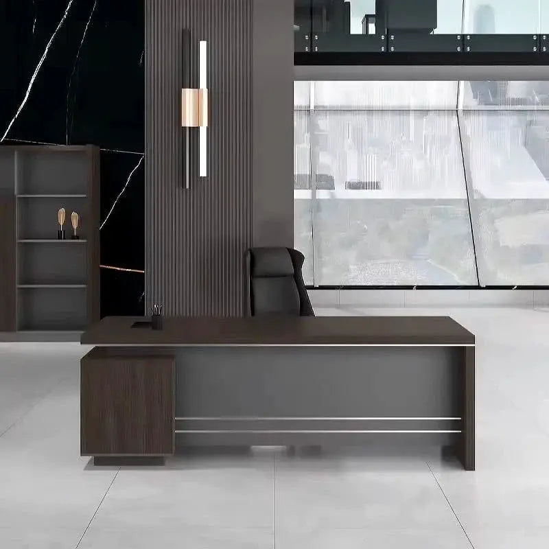 Leeds · Modern Executive L-Shaped Desk by Arc Grove
