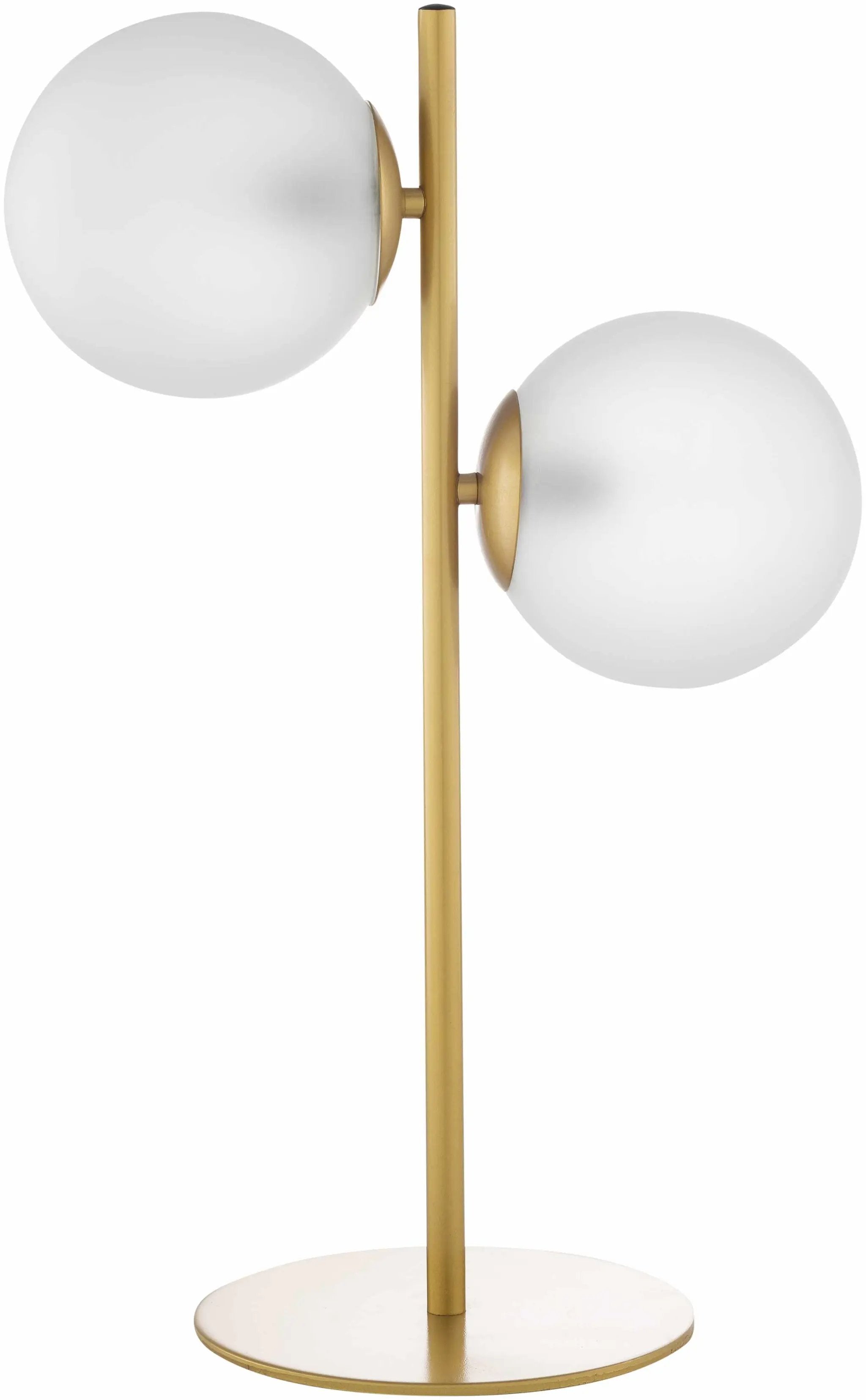 Mustard Modern Table Lamp with glass details for bedside or console tables by Boutique Rugs