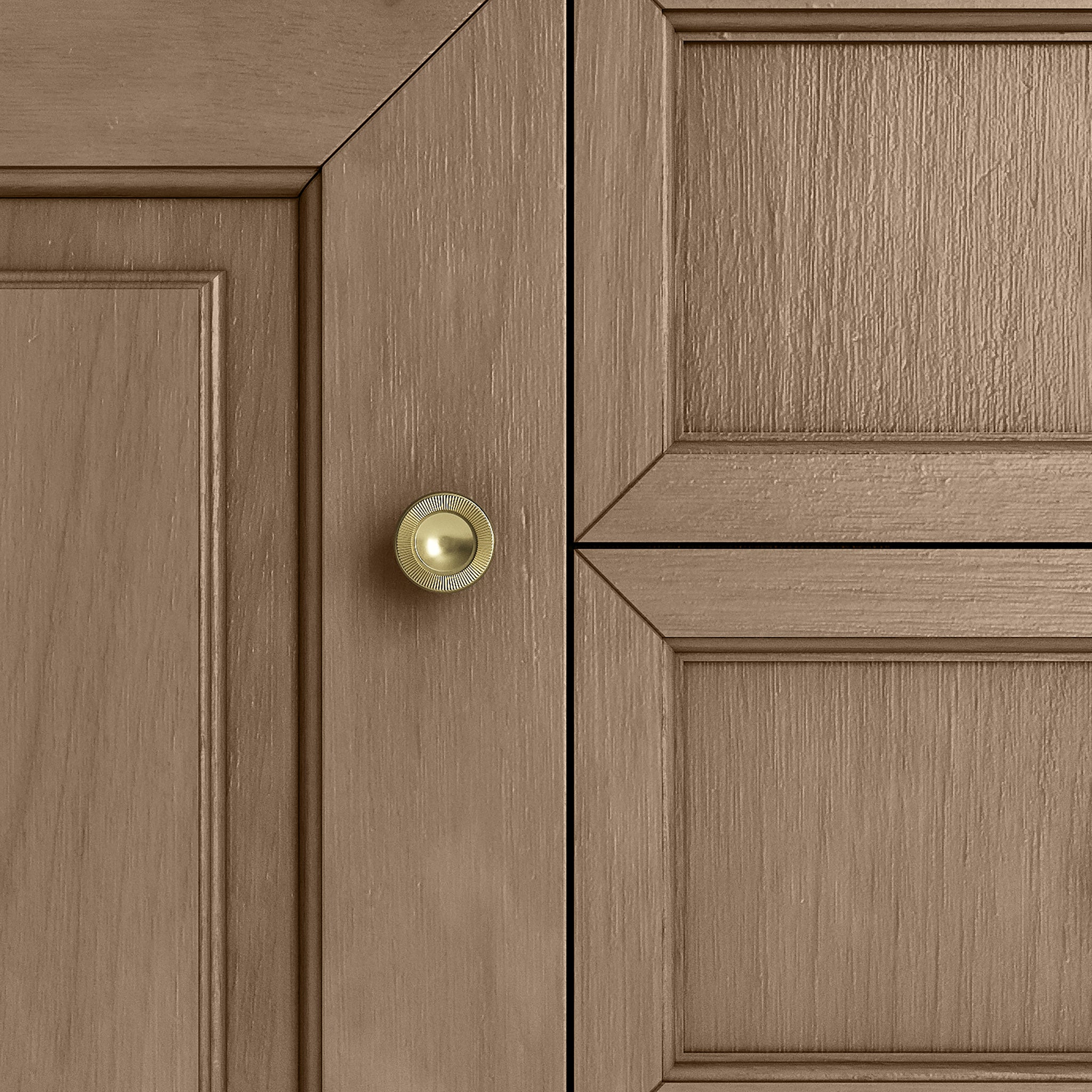 James Martin Brookfield 60" Double Vanity Cabinet, Pecan, view 4