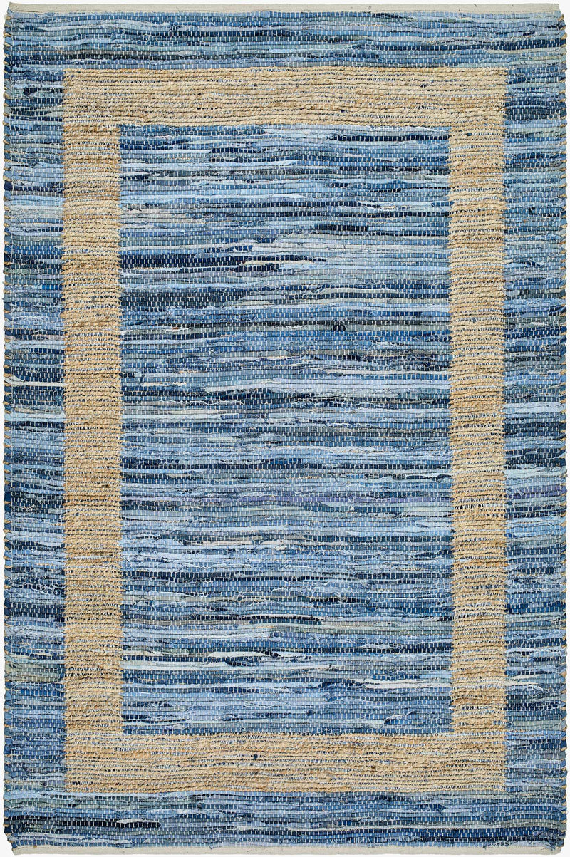 Ghita Recycled Blue Jean Rug - Clearance by Boutique Rugs