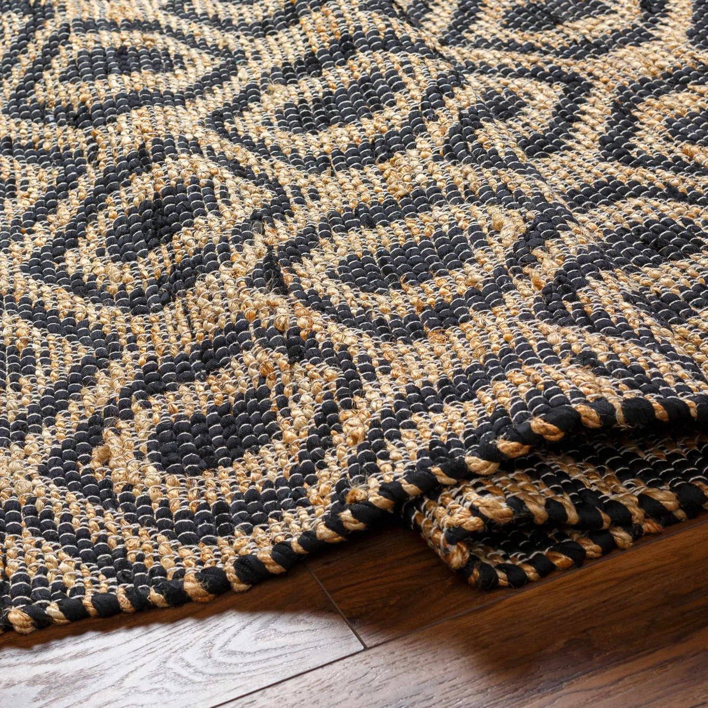 Isaye Charcoal Area Rug - Clearance by Boutique Rugs