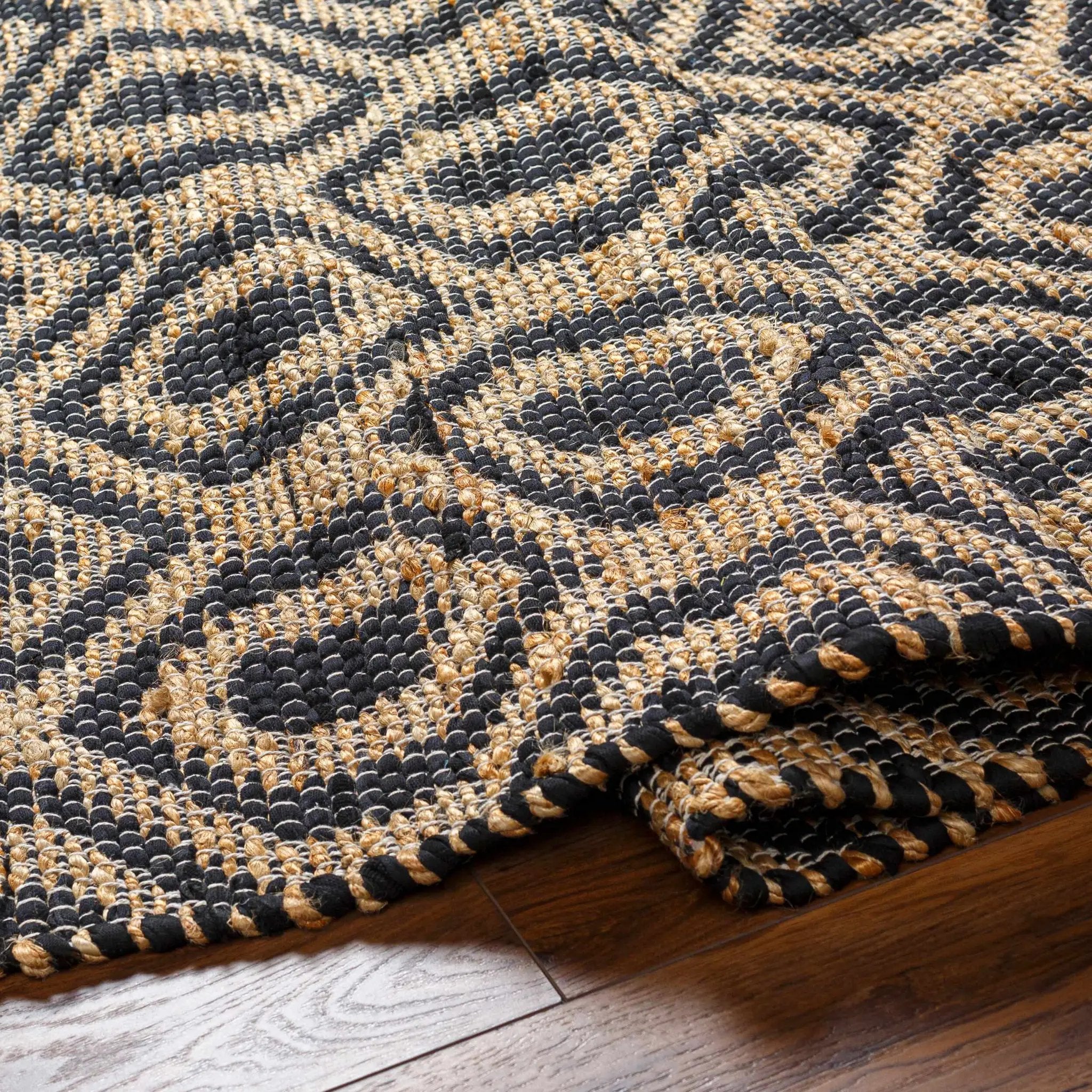 Isaye Charcoal Area Rug - Clearance by Boutique Rugs