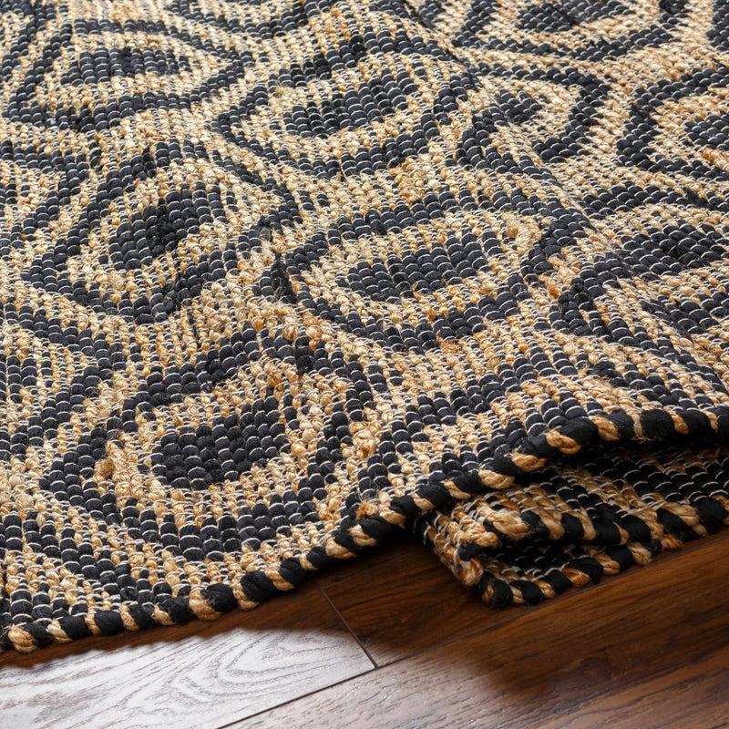 Isaye Charcoal Area Rug - Clearance by Boutique Rugs
