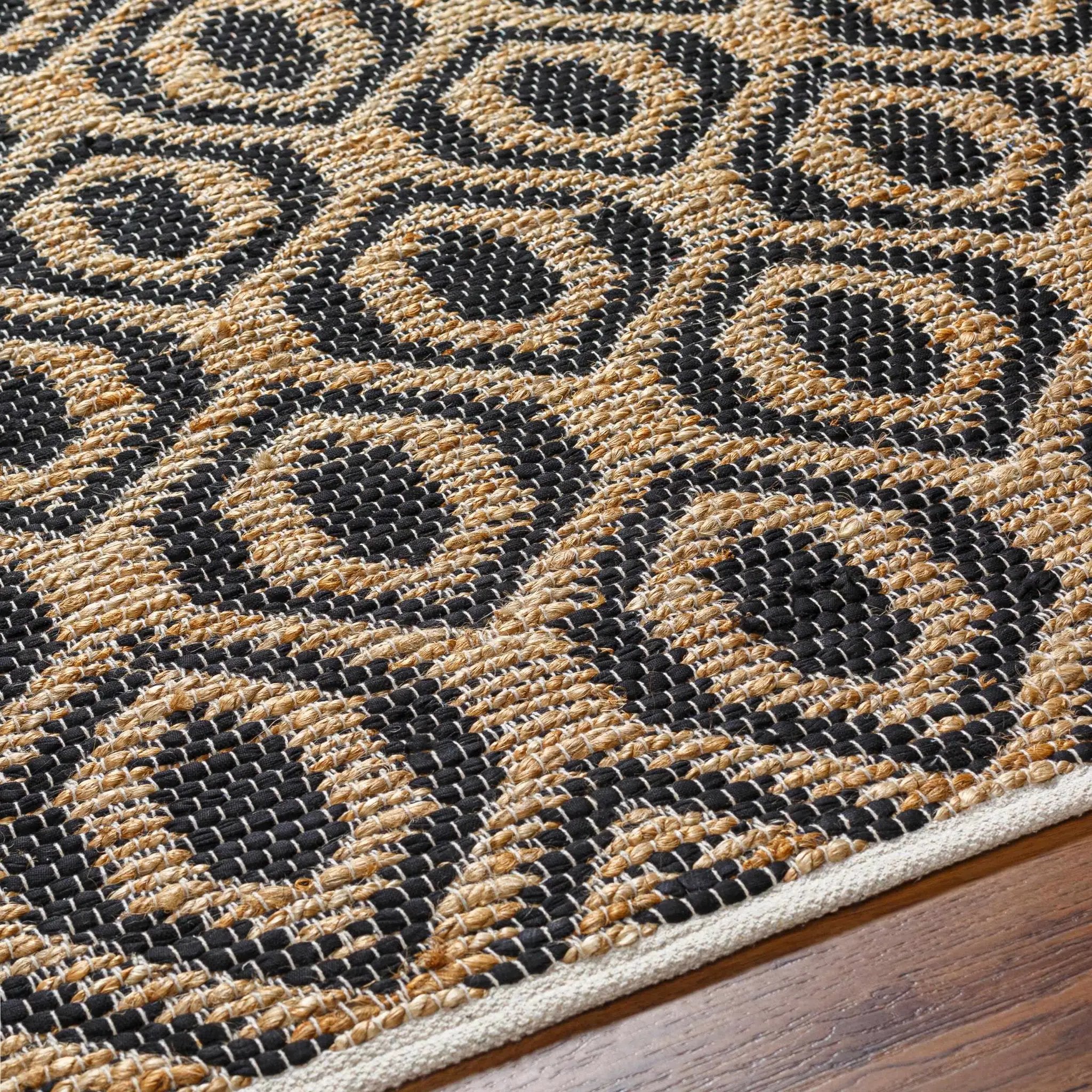 Isaye Charcoal Area Rug - Clearance by Boutique Rugs