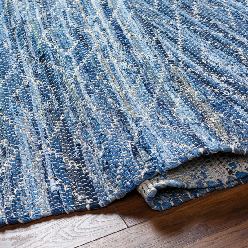 Gurit Blue Area Rug - Clearance by Boutique Rugs