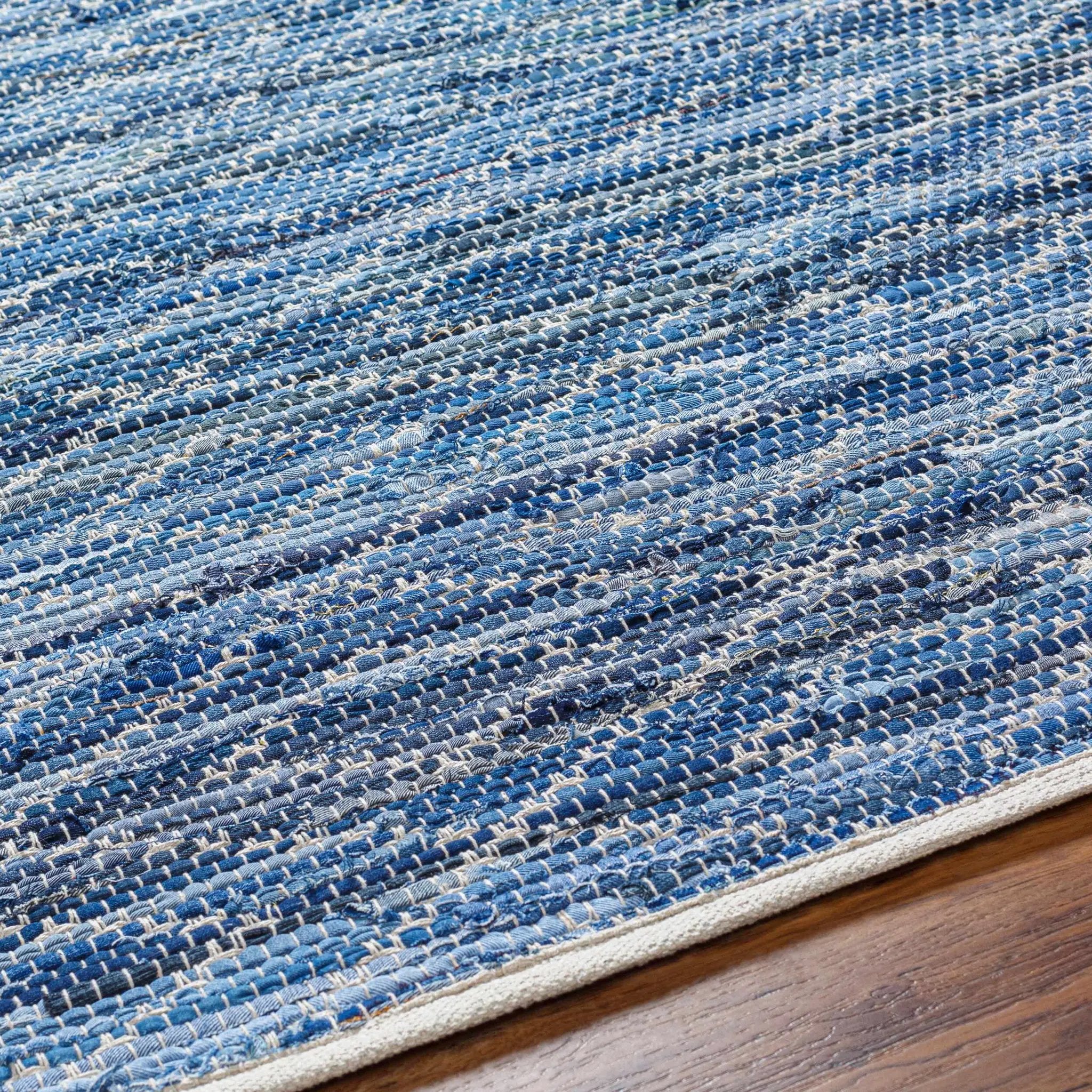 Gurit Blue Area Rug - Clearance by Boutique Rugs