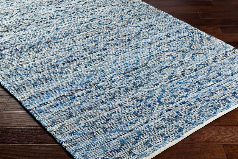 Gurit Blue & Brown Area Rug - Clearance by Boutique Rugs
