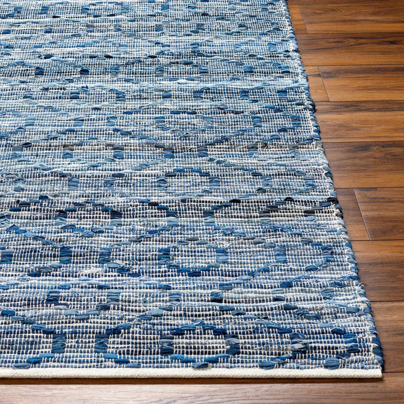 Gurit Blue & Brown Area Rug - Clearance by Boutique Rugs