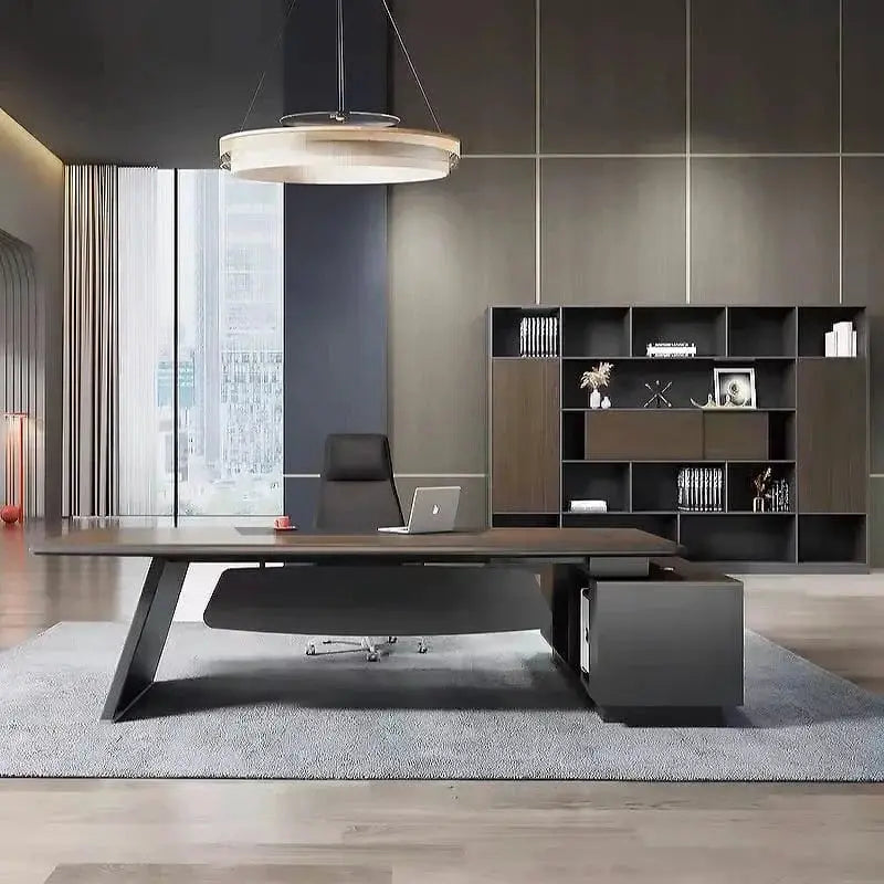 Corely · Modern L-Shaped Executive Desk by Arc Grove