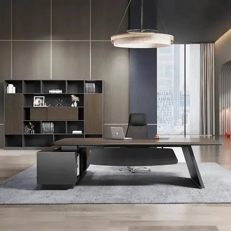 Corely · Modern L-Shaped Executive Desk by Arc Grove