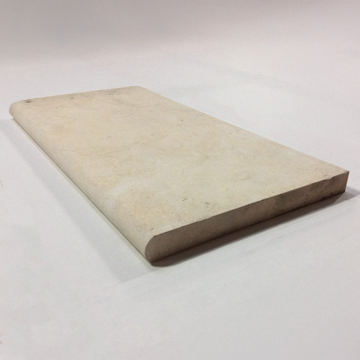 Jerusalem Honed Bullnose Limestone Pavers 12x24 Limestone Honed 12x24 Pavers — 1