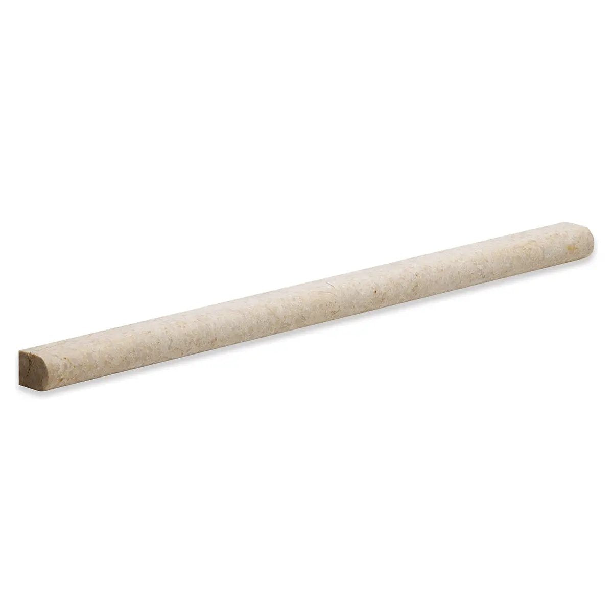 Jerusalem Honed Pencil Liner Limestone Moldings 1/2x12