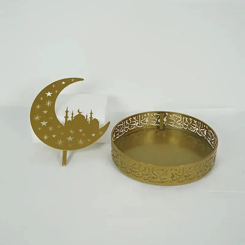 Jewelry Organizer - Metal Star Moon Theme Tray by House Of Avana