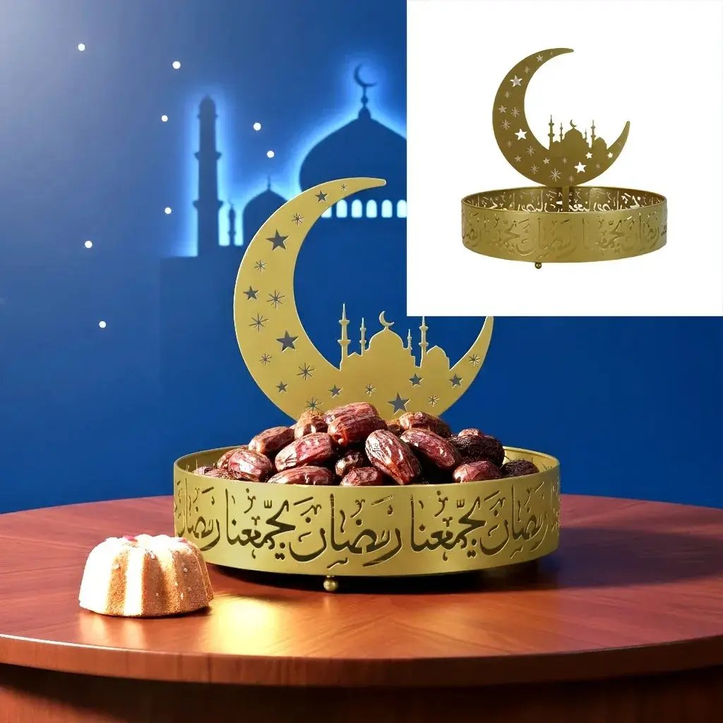 Jewelry Organizer - Metal Star Moon Theme Tray by House Of Avana