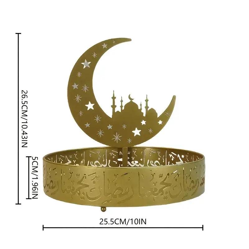 Jewelry Organizer - Metal Star Moon Theme Tray by House Of Avana