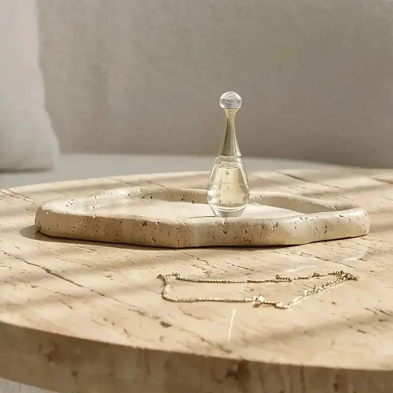 Jewelry Tray - 2-Layer Marble Cloud by House Of Avana