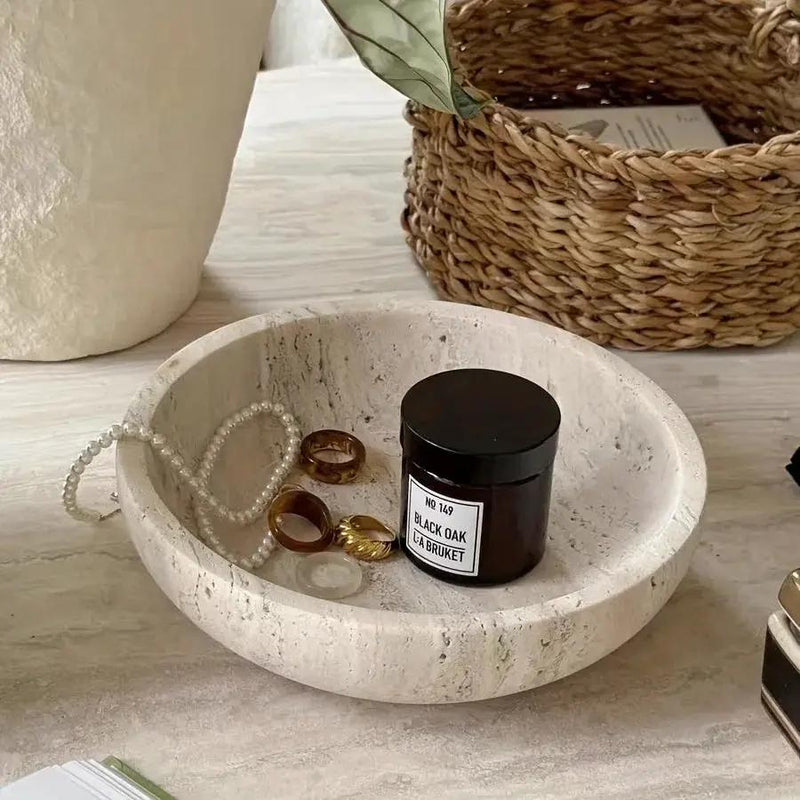 Jewelry Tray - Decorative Stone Table by House Of Avana