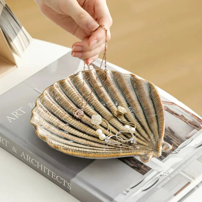 Jewelry Tray - Dual-Color Ceramic Starfish by House Of Avana