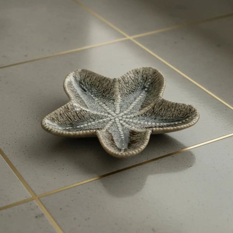 Jewelry Tray - Dual-Color Ceramic Starfish by House Of Avana