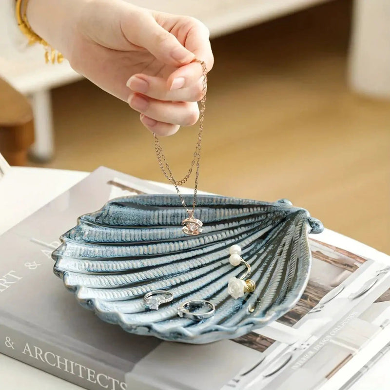 Jewelry Tray - Dual-Color Ceramic Starfish by House Of Avana