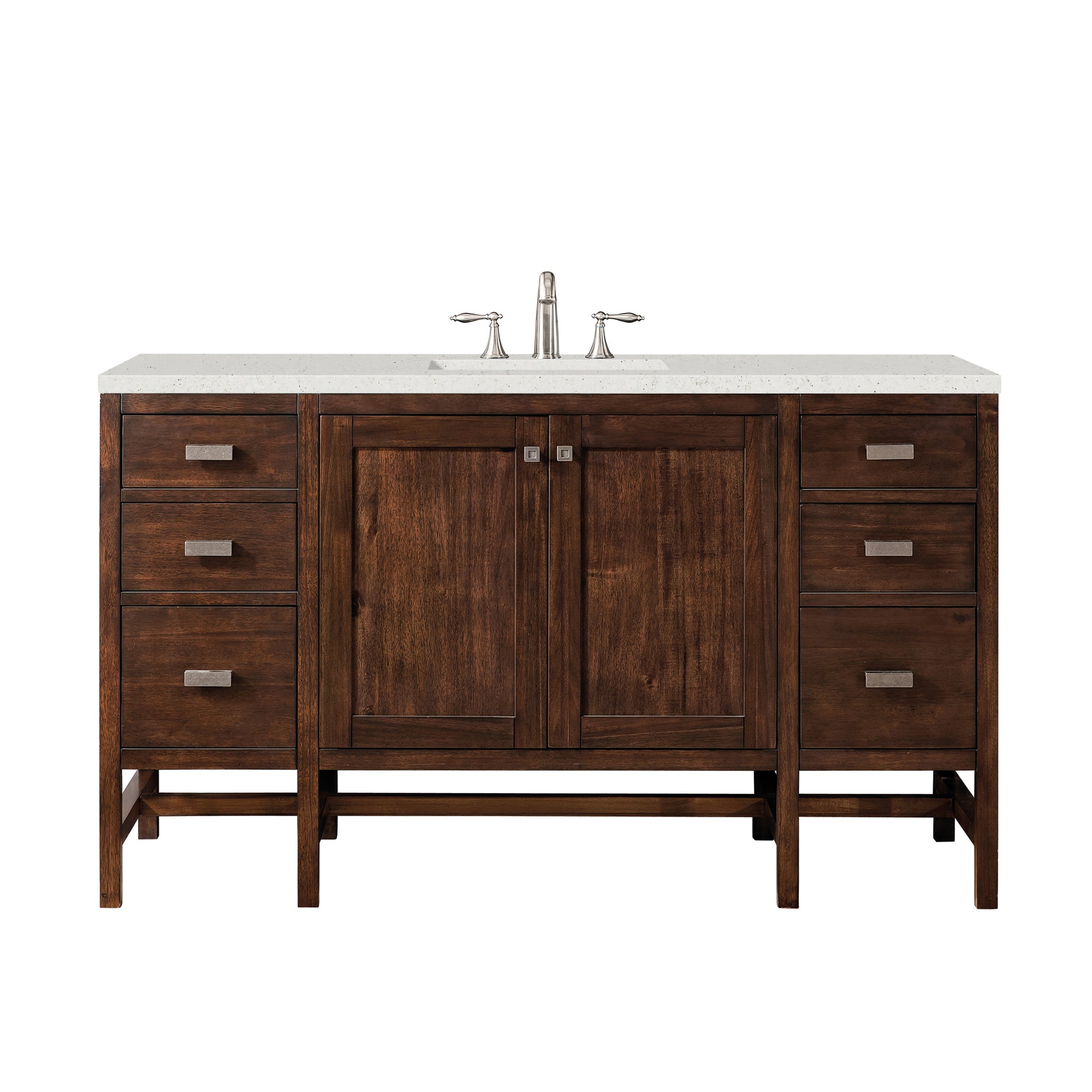 James Martin Addison 60" Single Bathroom Vanity, Mid-Century Acacia, view 15