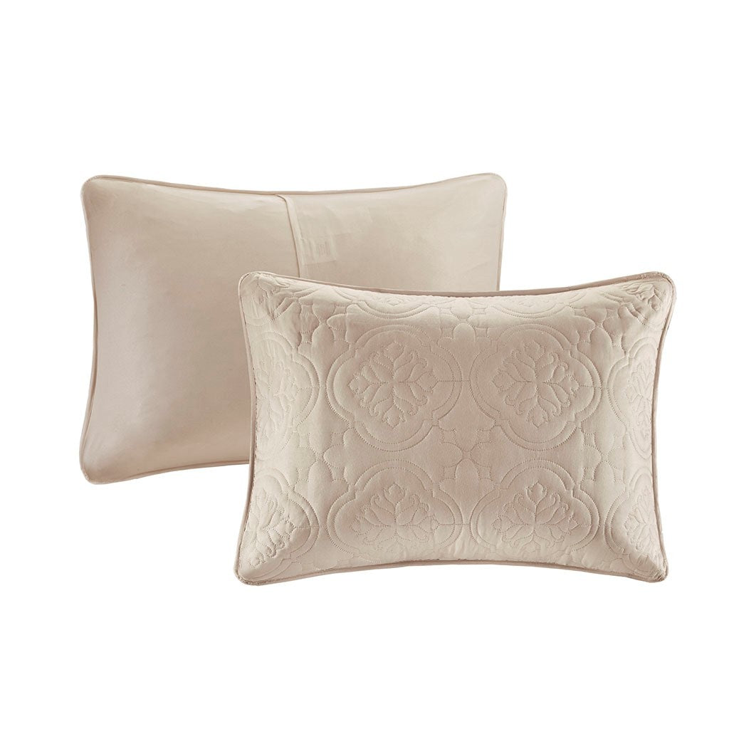 3 Piece Reversible Bedspread Set Khaki Full/Queen, photo 5 of 11