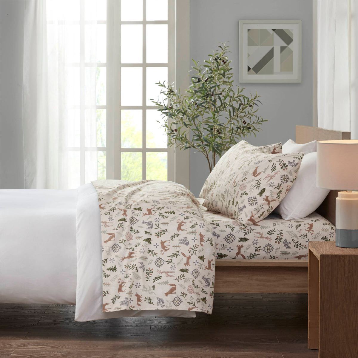 4-Piece Queen Printed Sheet Set