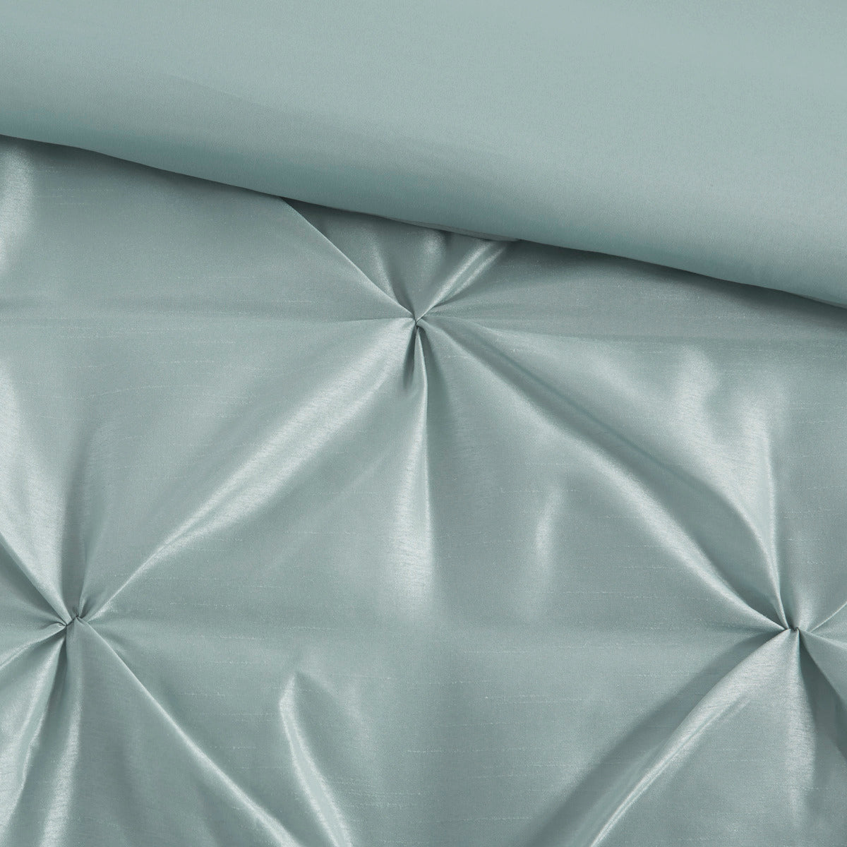 7 Piece Tufted Comforter Set Seafoam California King, photo 5 of 13
