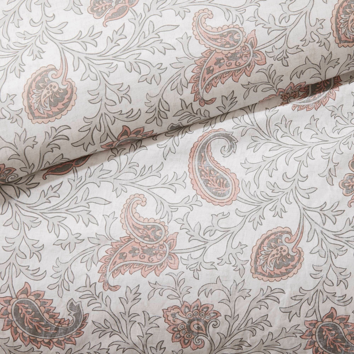 9 Piece Cotton Percale Comforter Set Blush, photo 8 of 40