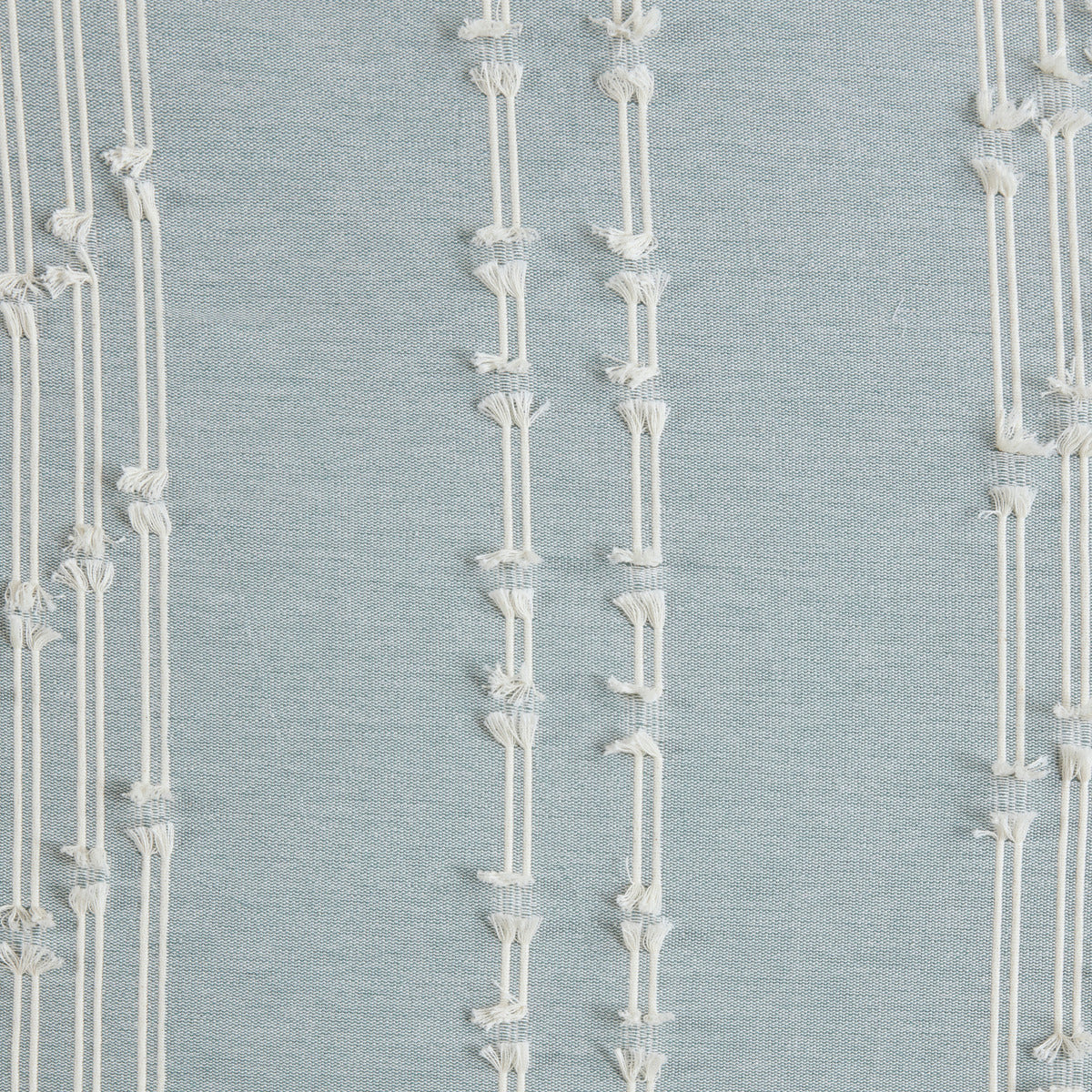 3 Piece Cotton Jacquard Comforter Set Aqua Full/Queen, photo 6 of 19